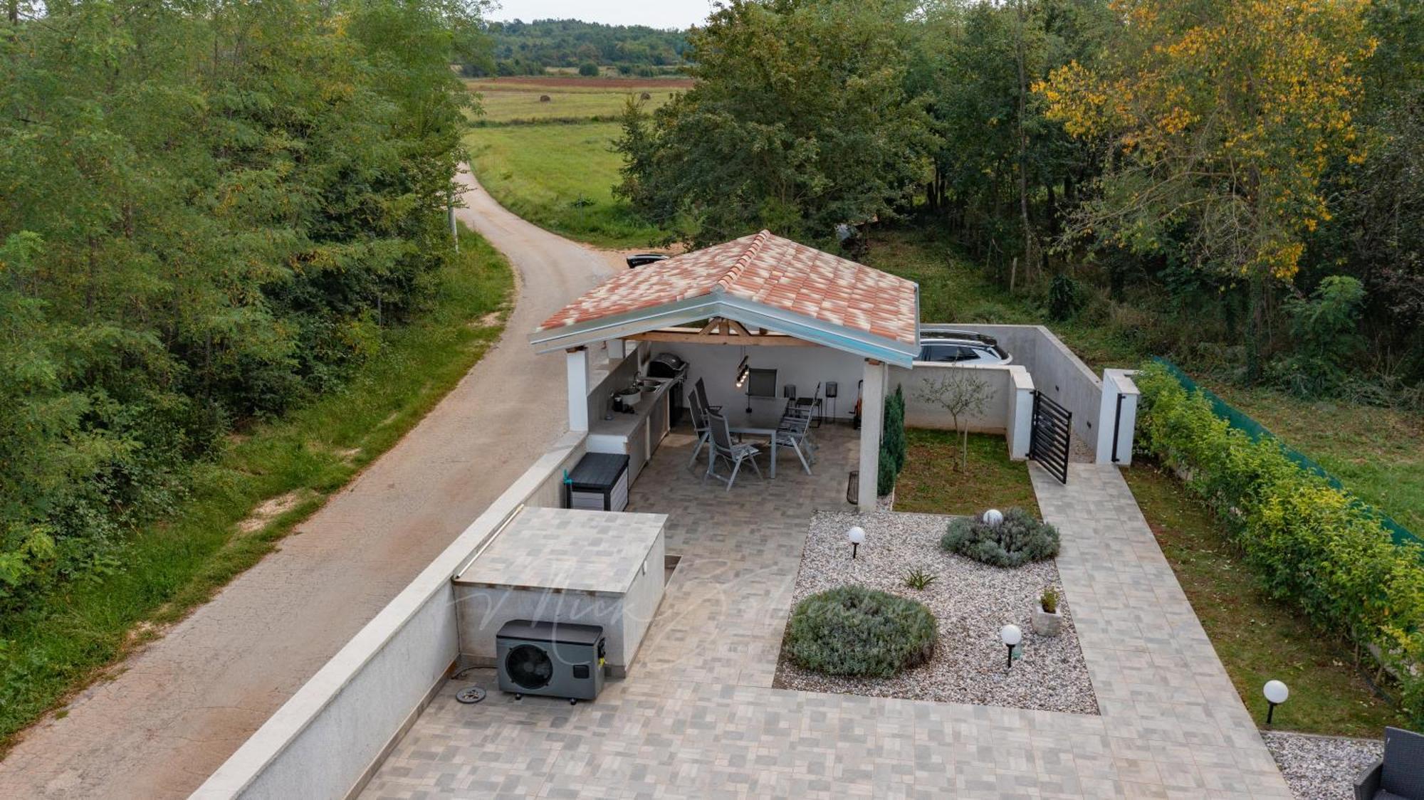 Villa Allegra Vizinada ภายนอก รูปภาพ